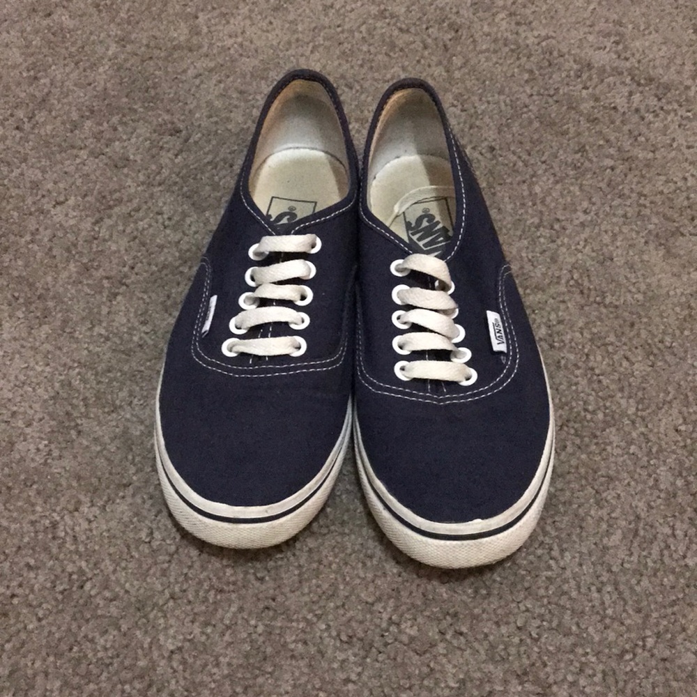 Navy blue Vans